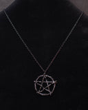 Frayle Black Pentacle Necklace