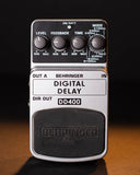 Behringer DD400 Digital Delay Pedal (used by Frayle)