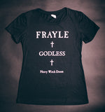 Womens "Godless" T-shirt
