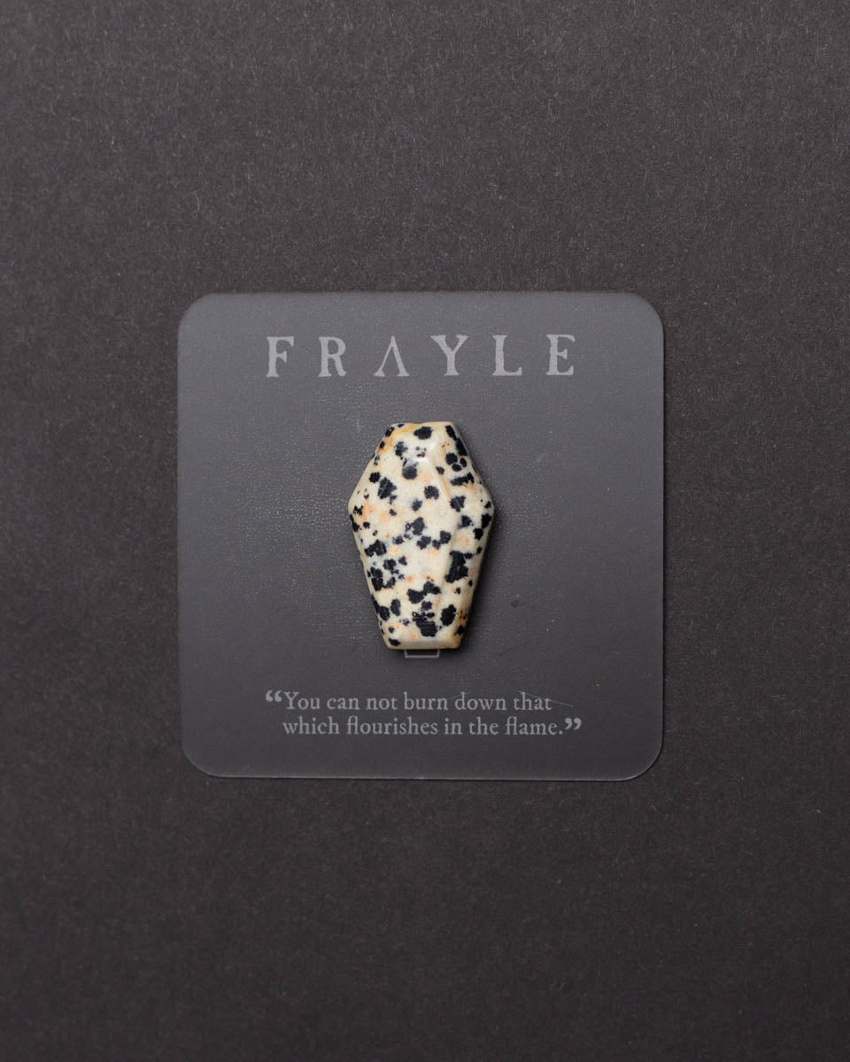 Dalmatian Jasper Coffin