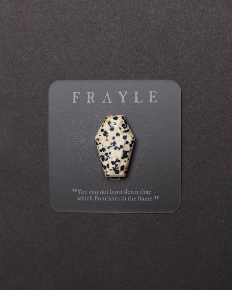 Dalmatian Jasper Coffin