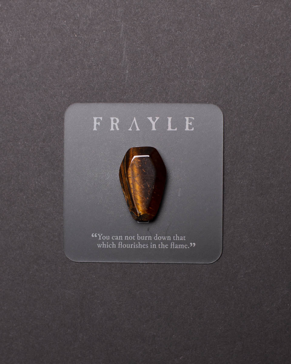 Tigers Eye Coffin