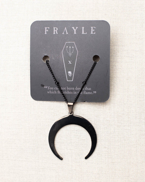 【STONEHENgE】Polaris〜Black Spinel Moon Necklace SA24B30K il_fullxfull.3399547889_9655.jpg