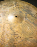 Signed Sabian 22" AA Apollo Ride Cymbal (cracked on tour)