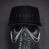 Frayle Logo Snapback Blacked Out Logo