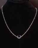 Frayle Small Crescent Moon Necklace