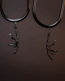Frayle Black Raven's Claw Earrings